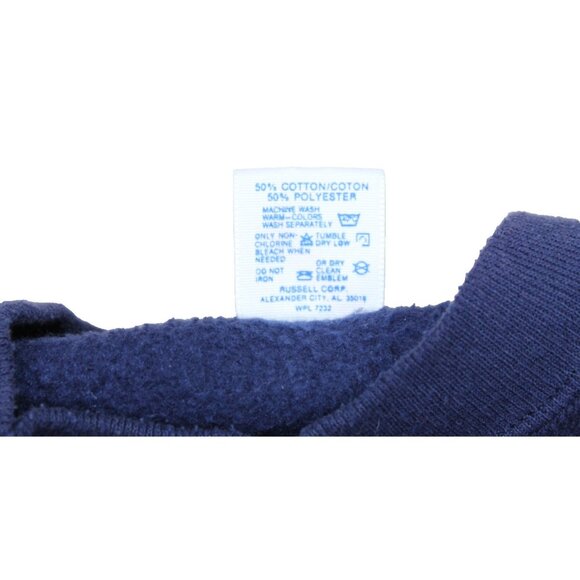 Vintage Pan Am Airline 80s Mens Pullover Crew Neck Sweatshirt RARE S/S Soft L - Picture 5 of 6